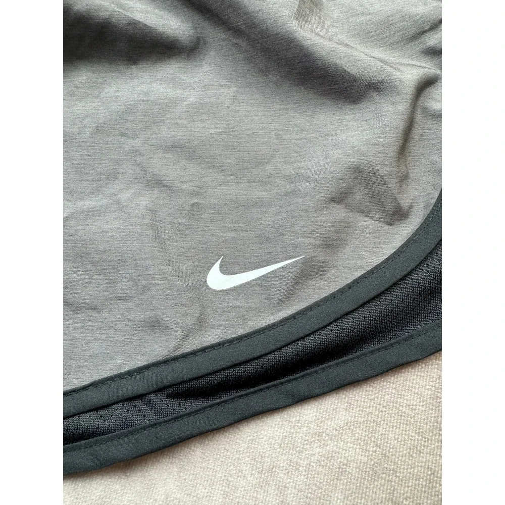 Nike Womens Dri-FIT Running Shorts Plus Size 3X Gray Black CZ2857-083 NEW - Picture 2 of 14